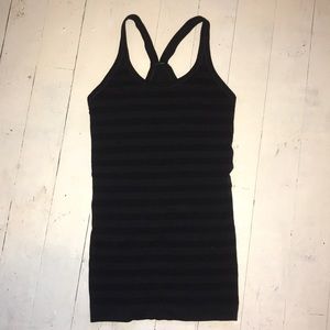 Lulu Lemon stripe Workout Tank
